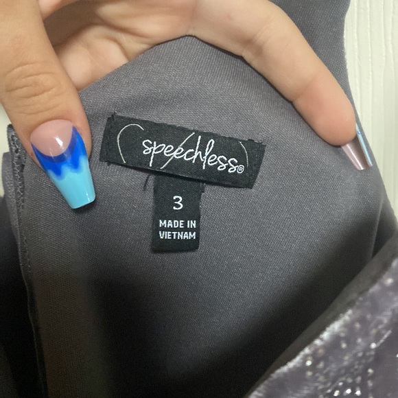 Purple Cocktail Dress - Picture 4 of 4